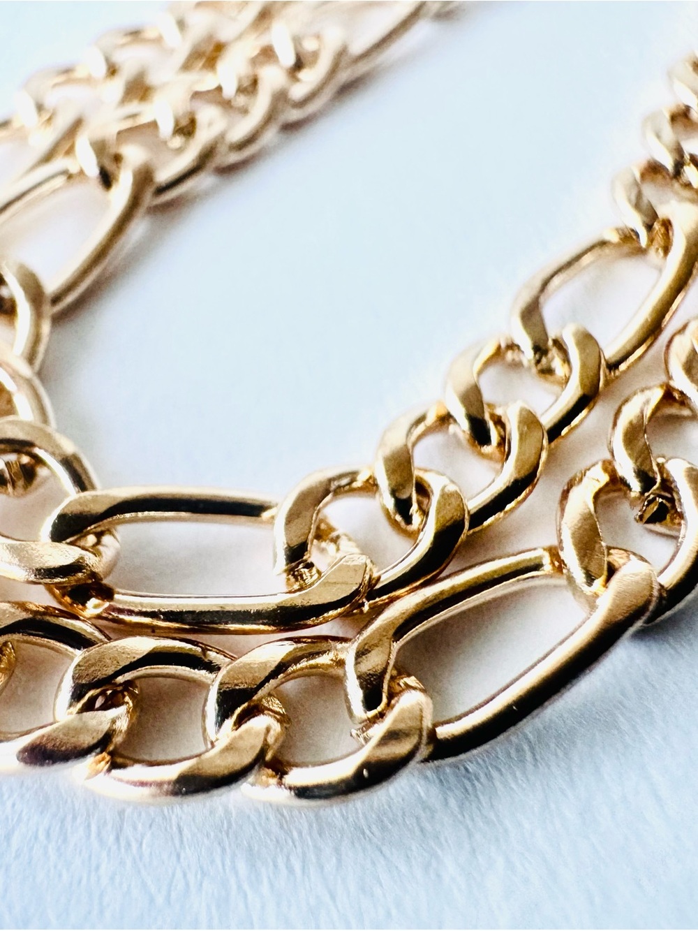Gold Link Chain Necklace - Elegant Jewelry